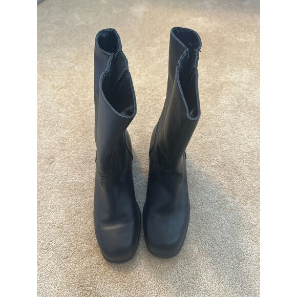 Cruiserworks  Classic Motorcycle Black Leather Boots main image 6